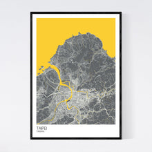 Load image into Gallery viewer, Taipei City Map Print