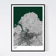 Load image into Gallery viewer, Taipei City Map Print
