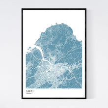 Load image into Gallery viewer, Taipei City Map Print
