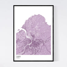 Load image into Gallery viewer, Taipei City Map Print