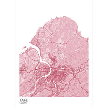 Load image into Gallery viewer, Map of Taipei, Taiwan