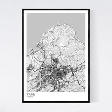 Load image into Gallery viewer, Taipei City Map Print