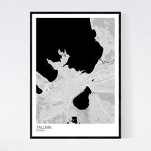 Load image into Gallery viewer, Tallinn City Map Print