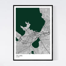 Load image into Gallery viewer, Tallinn City Map Print