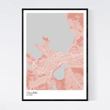 Load image into Gallery viewer, Tallinn City Map Print