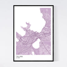 Load image into Gallery viewer, Tallinn City Map Print