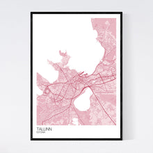 Load image into Gallery viewer, Tallinn City Map Print