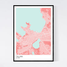 Load image into Gallery viewer, Tallinn City Map Print