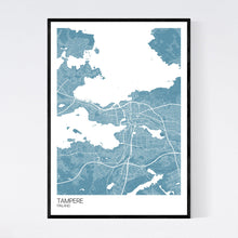 Load image into Gallery viewer, Tampere City Map Print