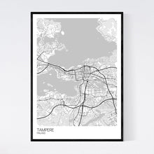 Load image into Gallery viewer, Tampere City Map Print