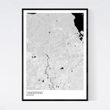 Load image into Gallery viewer, Tangerang City Map Print