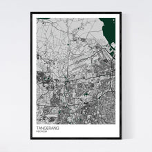 Load image into Gallery viewer, Tangerang City Map Print