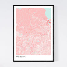 Load image into Gallery viewer, Tangerang City Map Print