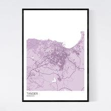 Load image into Gallery viewer, Tangier City Map Print