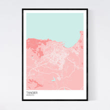 Load image into Gallery viewer, Tangier City Map Print