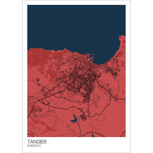 Load image into Gallery viewer, Map of Tangier, Morocco