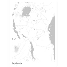 Load image into Gallery viewer, Map of Tanzania, 