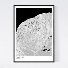 Load image into Gallery viewer, Taoyuan City Map Print