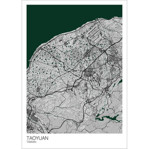 Map of Taoyuan, Taiwan