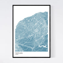 Load image into Gallery viewer, Taoyuan City Map Print