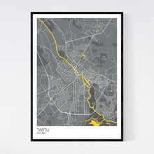 Load image into Gallery viewer, Map of Tartu, Estonia