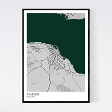 Load image into Gallery viewer, Tayport Town Map Print