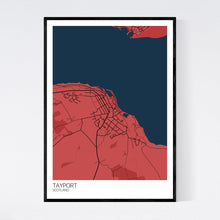 Load image into Gallery viewer, Tayport Town Map Print