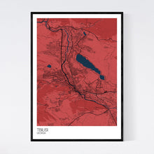 Load image into Gallery viewer, Tbilisi City Map Print