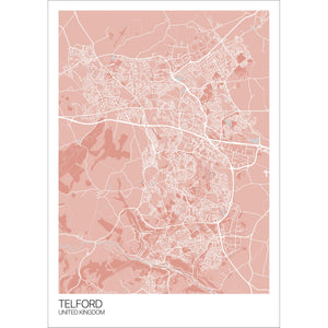 Map of Telford, United Kingdom