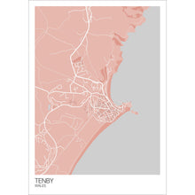 Load image into Gallery viewer, Map of Tenby, Wales