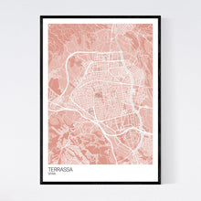 Load image into Gallery viewer, Map of Terrassa, Spain