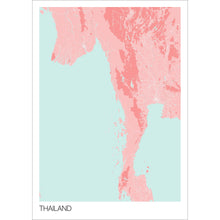 Load image into Gallery viewer, Map of Thailand, 