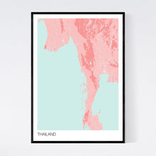 Load image into Gallery viewer, Map of Thailand, 