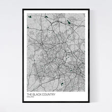 Load image into Gallery viewer, The Black Country Region Map Print