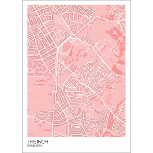 Map of The Inch, Edinburgh