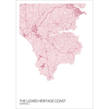 Load image into Gallery viewer, Map of The Lizard Heritage Coast, Cornwall