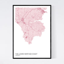 Load image into Gallery viewer, Map of The Lizard Heritage Coast, Cornwall