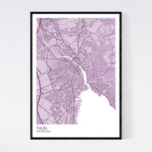 Load image into Gallery viewer, Map of Thun, Switzerland