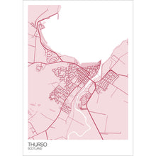 Load image into Gallery viewer, Map of Thurso, Scotland
