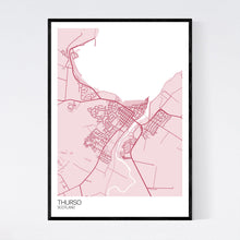 Load image into Gallery viewer, Map of Thurso, Scotland