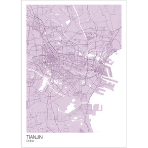 Map of Tianjin, China