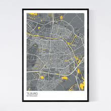 Load image into Gallery viewer, Tilburg City Map Print
