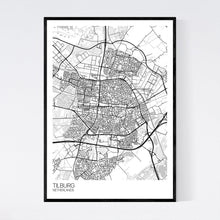 Load image into Gallery viewer, Tilburg City Map Print