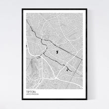 Load image into Gallery viewer, Tipton City Map Print