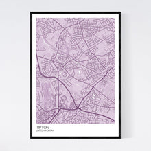 Load image into Gallery viewer, Tipton City Map Print