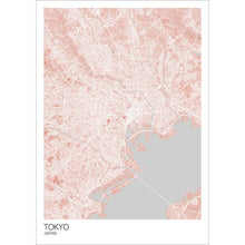 Load image into Gallery viewer, Map of Tokyo, Japan