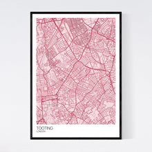 Load image into Gallery viewer, Tooting Neighbourhood Map Print