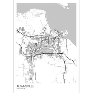 Map of Townsville, Australia