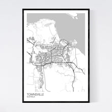 Load image into Gallery viewer, Map of Townsville, Australia