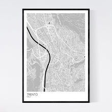 Load image into Gallery viewer, Trento City Map Print